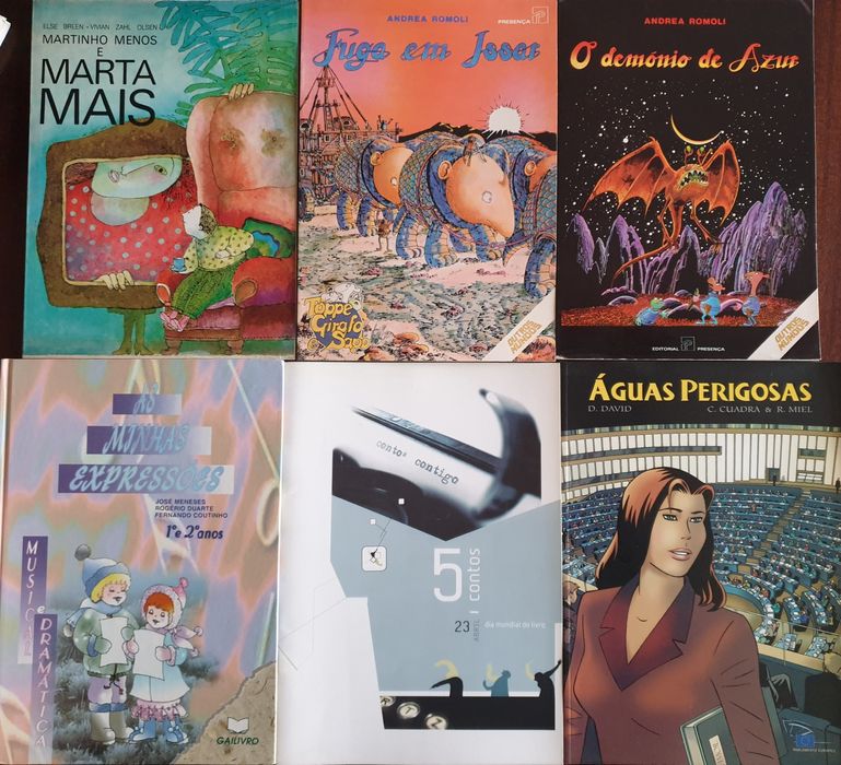 Livros variados desde 2€  - ver descrição