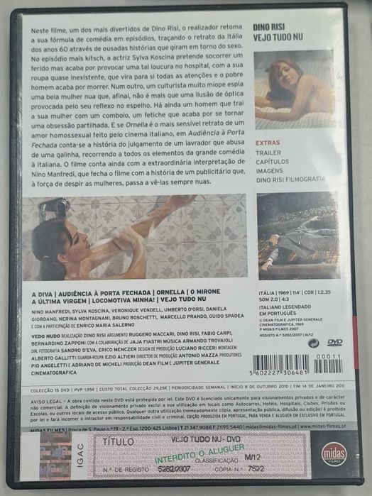 Pack com 8 Filmes (2 Selados) - Emamanuelle 1 e 2, A Ressaca