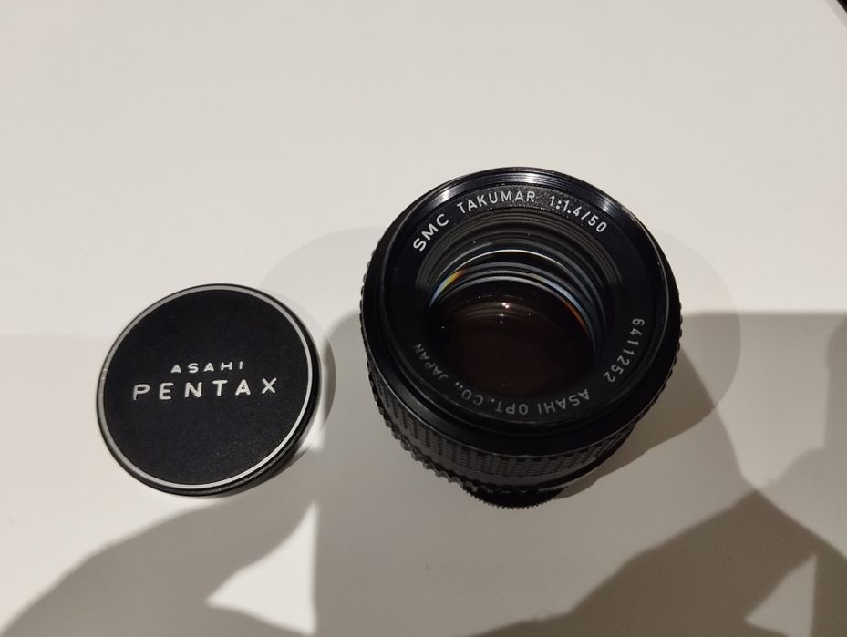 Objectiva Pentax SMC Takumar 50mm f/1.4