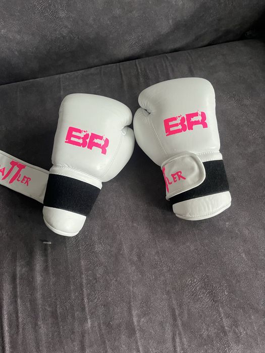 Перчатки боксерские ( 16 унций) кожанные