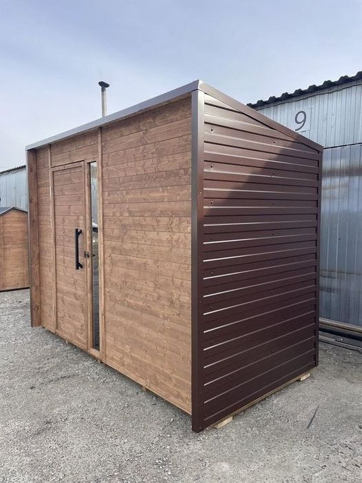 Хозблок, бытовка, сарай дерево-профиль 3.0*1.5 Доставка по Украине.