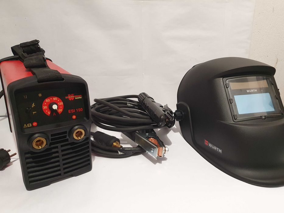Spawarka inwertorowa WURTH MASTER ESI-150 Super stan+maska +elektrody