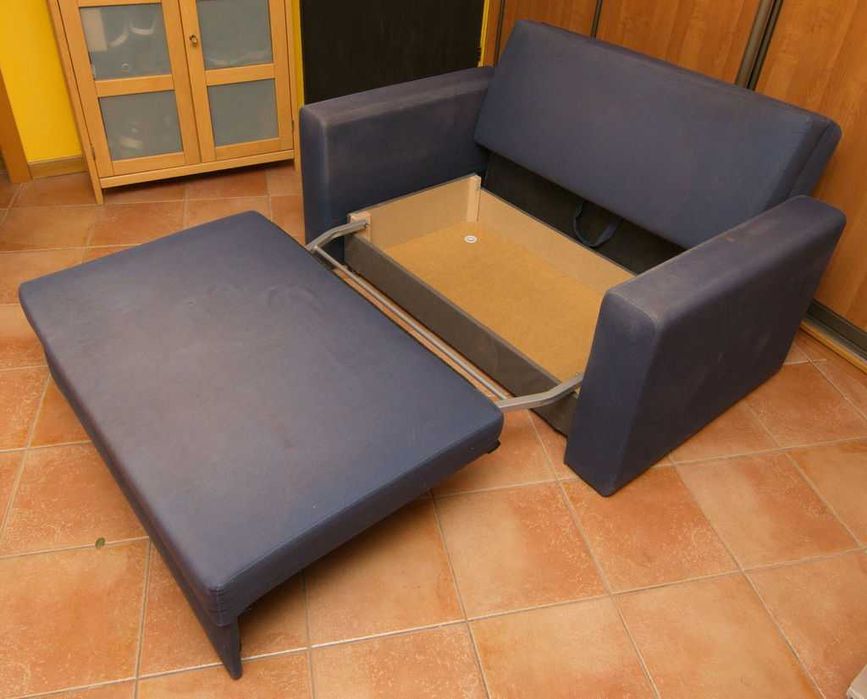 Kanapa Ikea NORRDAL niebieska rozkładana za darmo