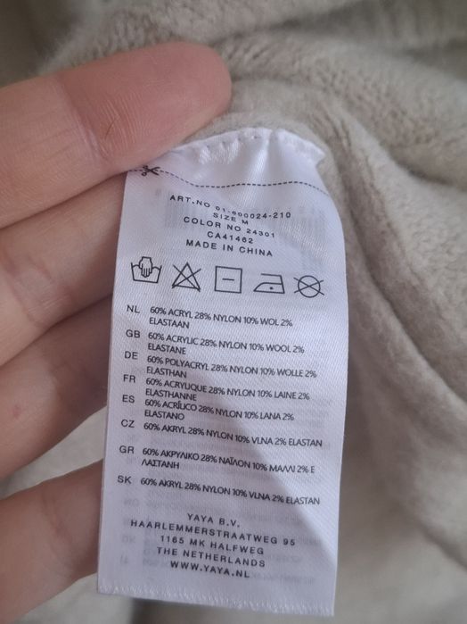 Тепла в'язана сукня YAYA, плаття-светр