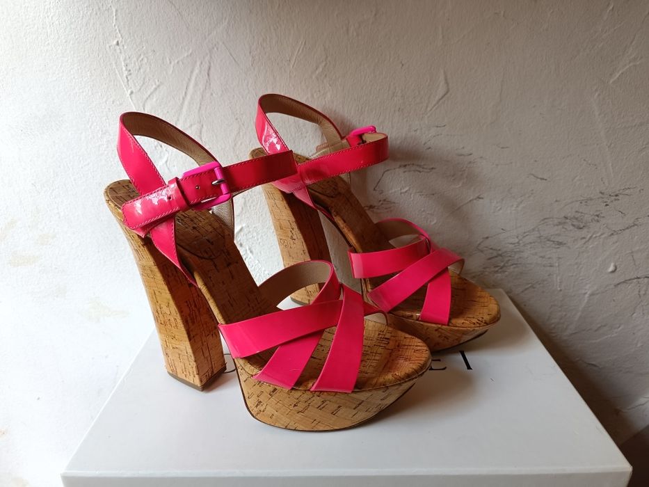 Sandały CASADEI 37, 13,3 cm obcas, 3,5 cm platforma