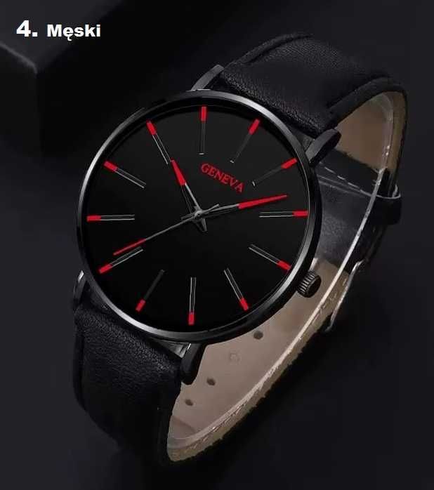 Zegarek kwarcowy - męski i damski, [6 modeli]