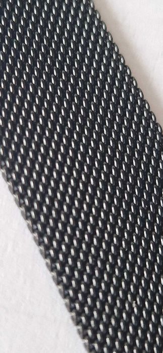 Opaska do smartwatch+case, stal nierdzewna, ciemnoszara