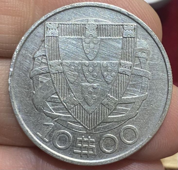 Moeda 1551 - 10 Escudos 1940 Prata