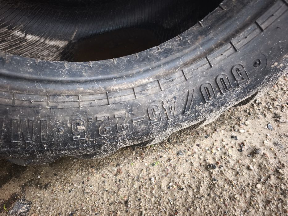 Wzmocniona opona TRELLEBORG 500/45-22.5 Nowa oryginalna zachodnia twin 404 imp 146A8