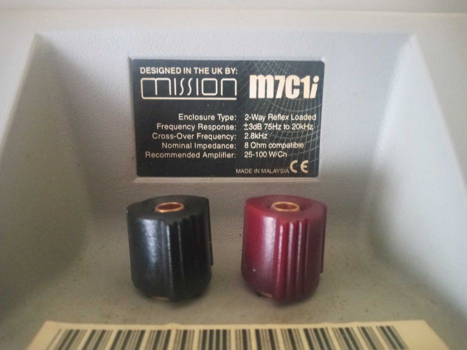 Coluna central Mission 100 W