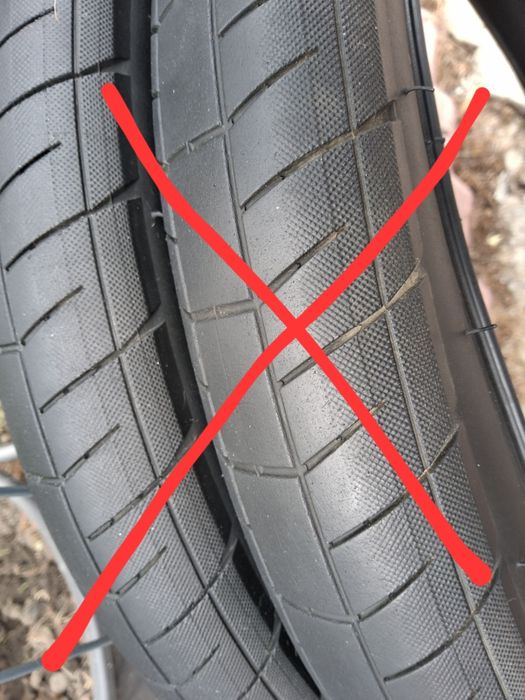 Запчастини BMX (вилка, шини, обода)
