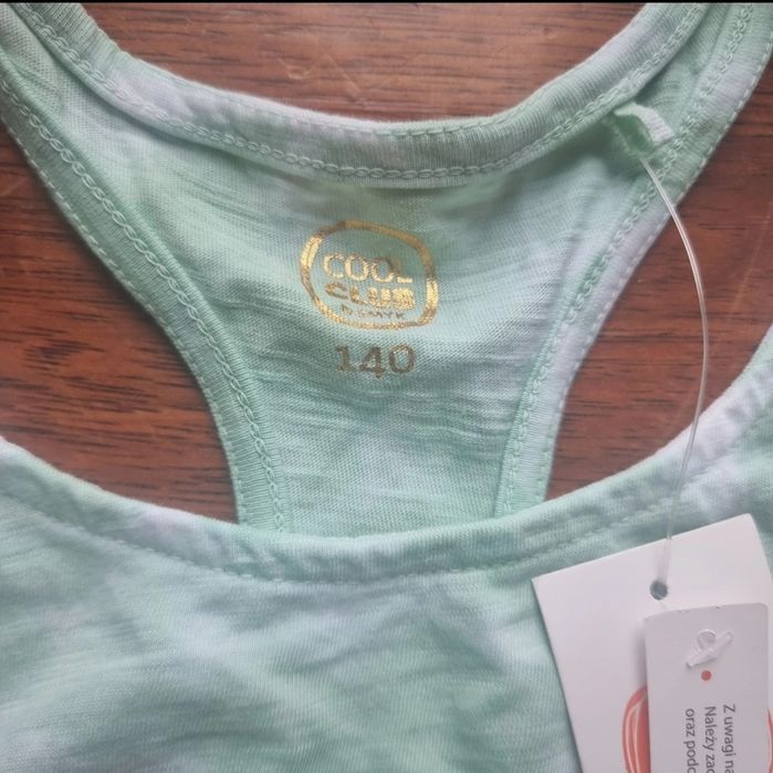 Koszulka na ramiączkach Cool club r.140 Nowa