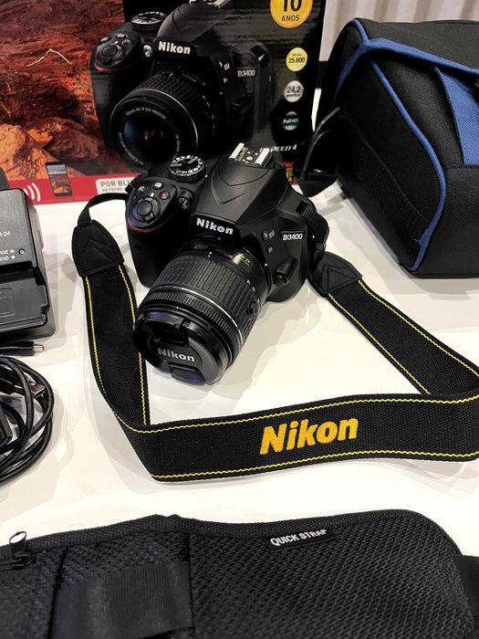 Pack Nikon D3400 + Lente 18-55mm AF-P DX NIKKOR