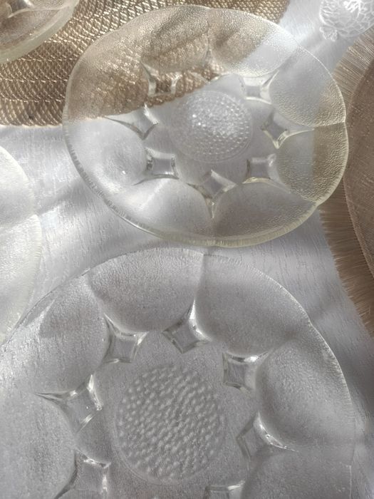 Talerzyki Stella.prl,starocie,szklo