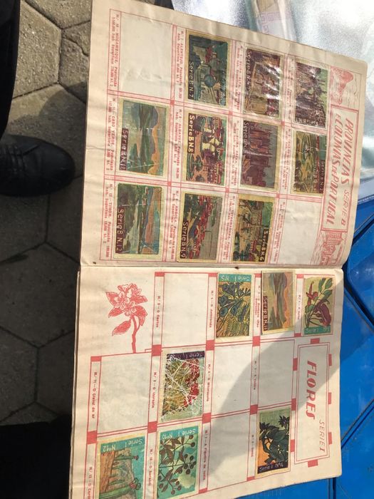 Anos 30 muito rara caderneta incompleta dos caramelos a holandesa