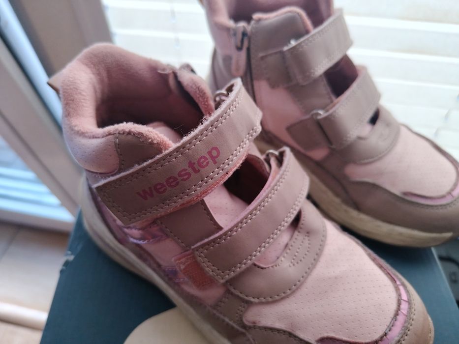 Buty za kostkę ocieplane weestep 32 dla dziewczynki