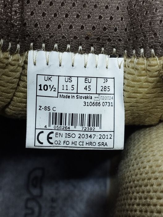 44,44,5,45. Чоловічі тактичні берці LOWA Z-8S 310686/0731 Coyote OP