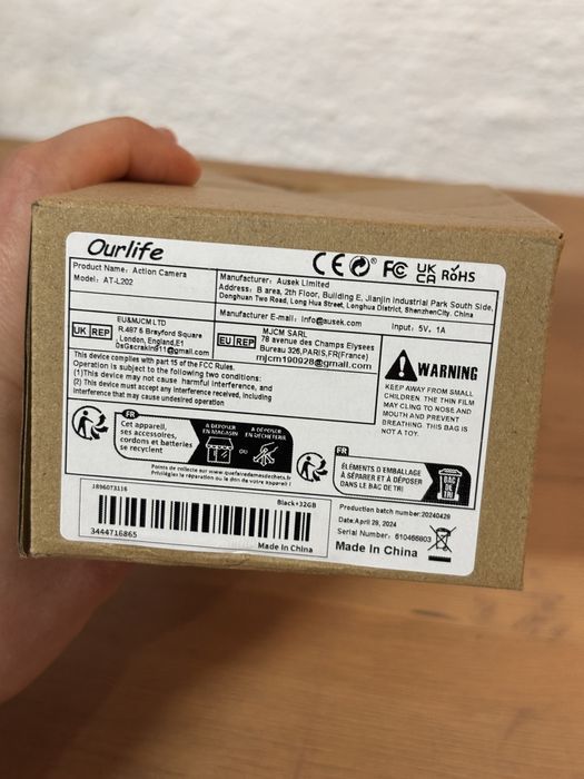 Kamera sportowa nowa