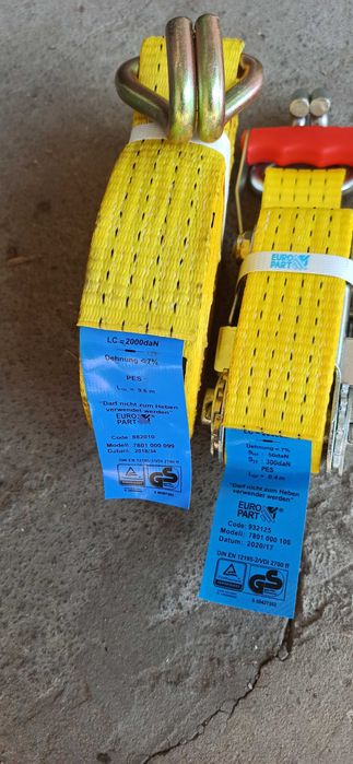 стяжний ремень 5т  х 10м.виробництво німетчина