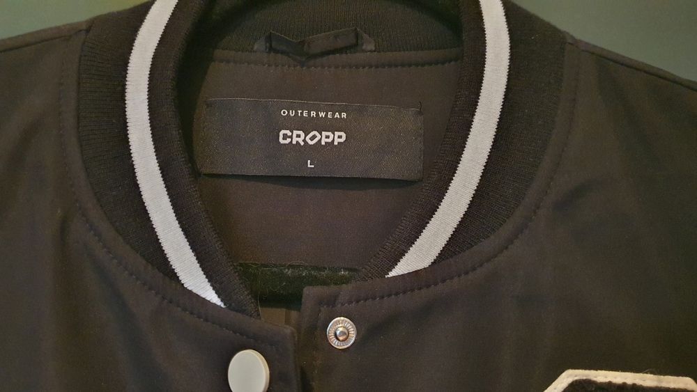 Kurtka młodzieżowa Cropp bejsbolówka r. L