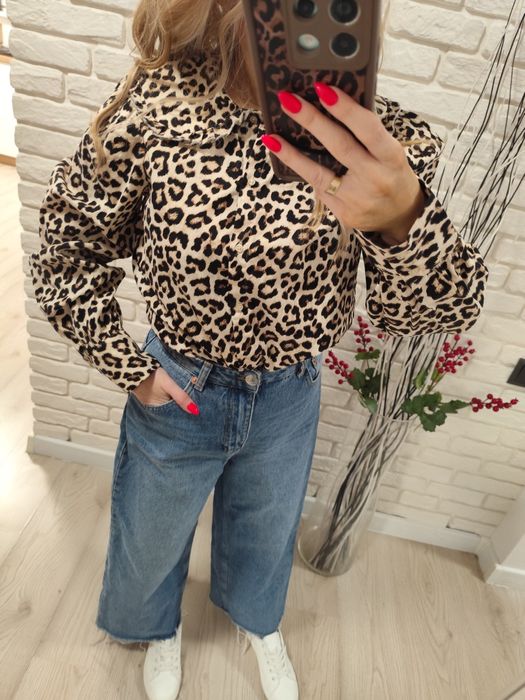 Koszula w panterke S