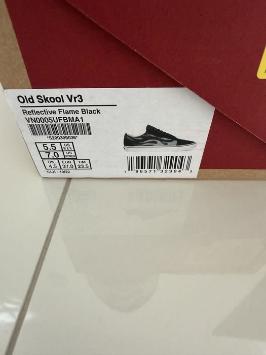 Vans Old Skool vr3 flame rozmiar 37