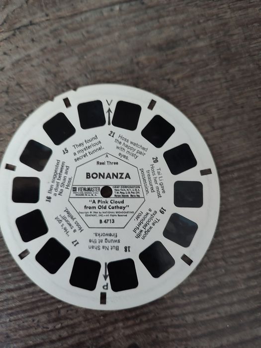 "Bonanza" - krążki do View- Master