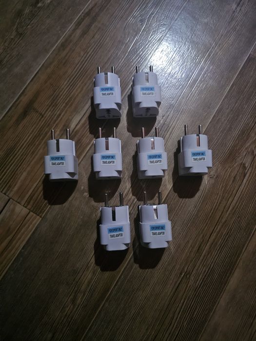 Переходник адаптер с US /UK /AU на EU европейскую вилку