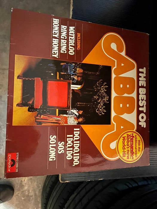 Płyta winylowa, vinyl The Best of ABBA - lata 70' - vintage, retro