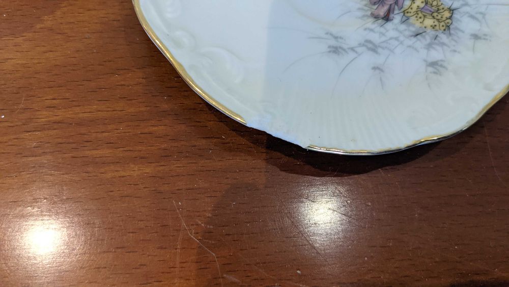 Serviço chá Vista Alegre composto por 15 peças