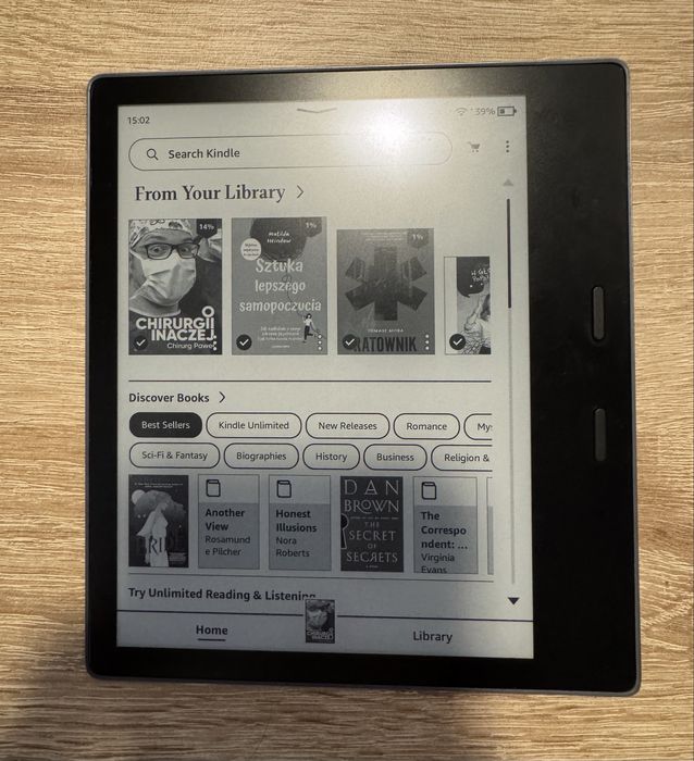 Kindle Oasis 3 (10 generacja,bez reklam, 8GB, Wifi) Wrocław Krzyki