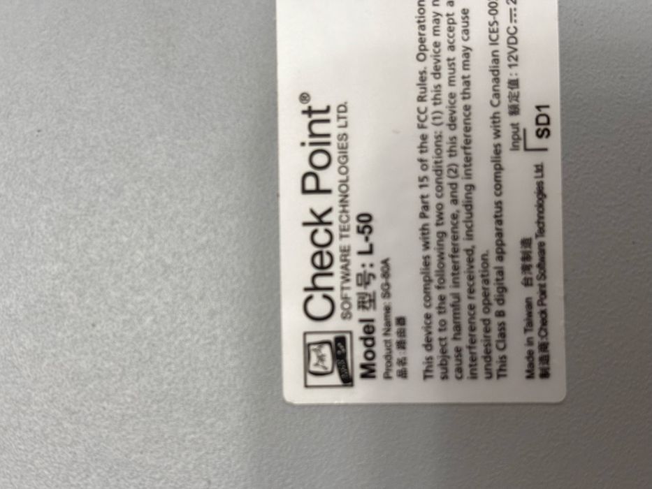 Сheckpoint L50 openwrt
