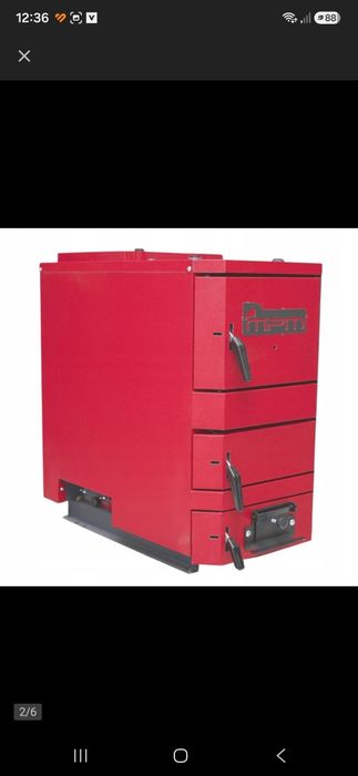 Piec na drewno 6kw