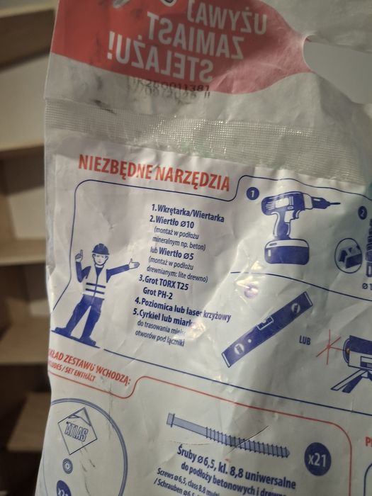 talerze do montażu płyt karton-gips