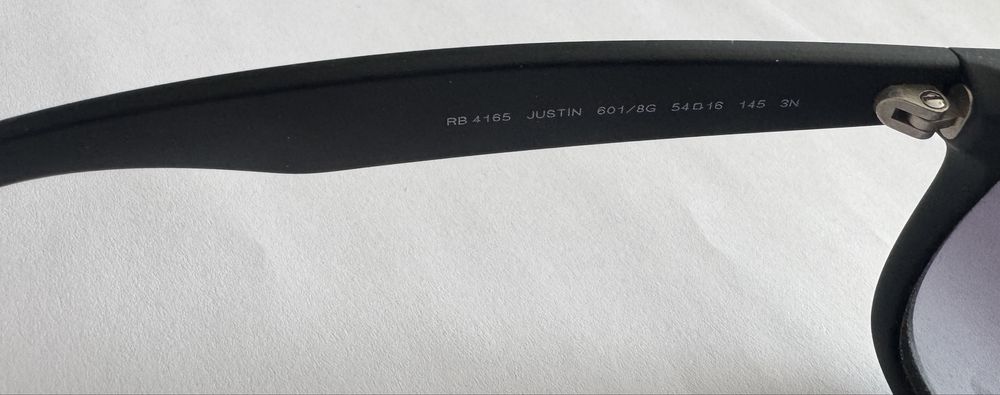 Сонцезахисні окуляри Ray-Ban Justin RB4165 601/8G