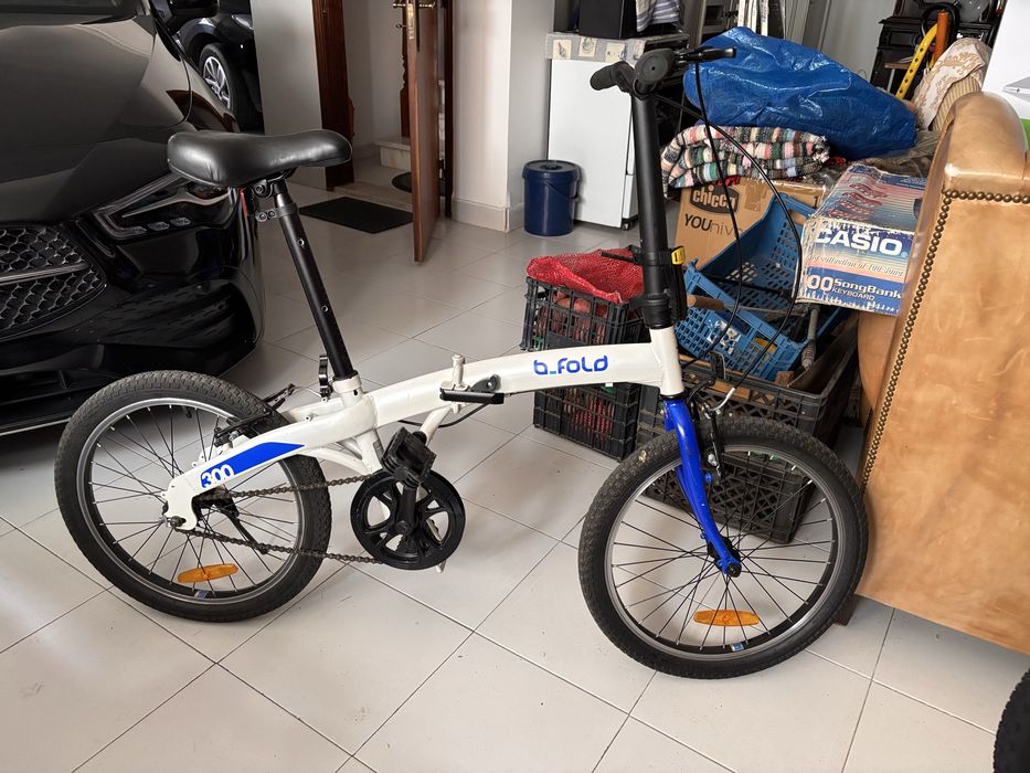 Bicicleta Dobrável B-Fold 300 - Roda 20” - Usada | Bom Estado