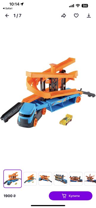 Трек hot wheels як новий!