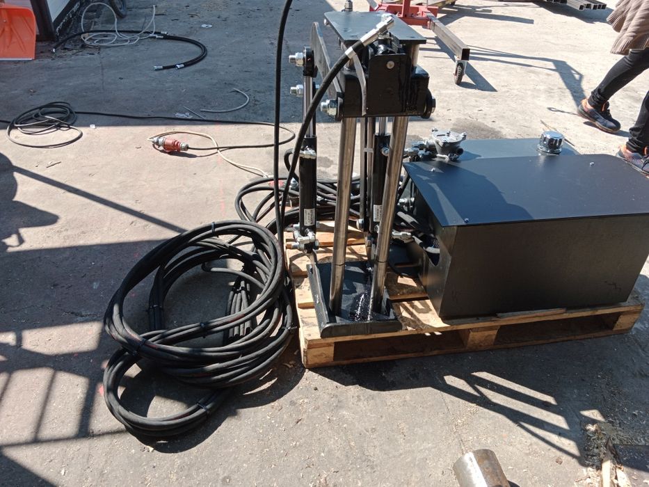 Hydraulika traka taśmowego docisk oporniki agregat