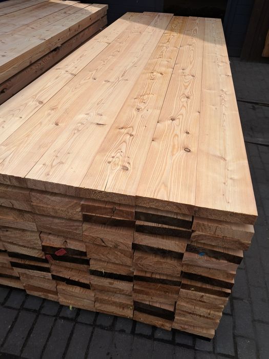 Kantówka 45 x 190mm modrzewiowa , belka modrzew , strugana, pomosty