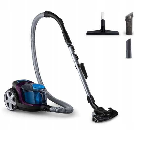 Odkurzacz Philips 900W PowerPro Compact z filtrem antyalergicznym H13