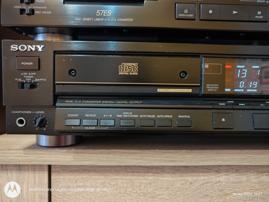 Odtwarzacz CD Sony cdp 333esd