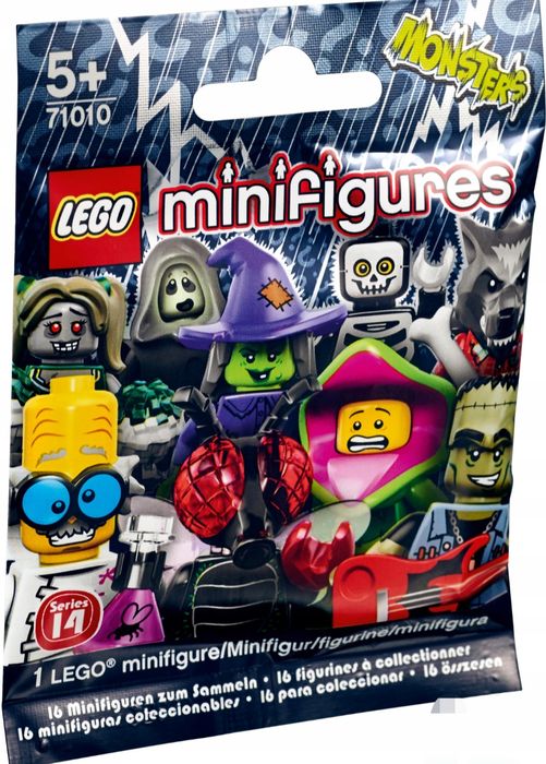 LEGO minifigures 71010 seria 14 col215, plant monster