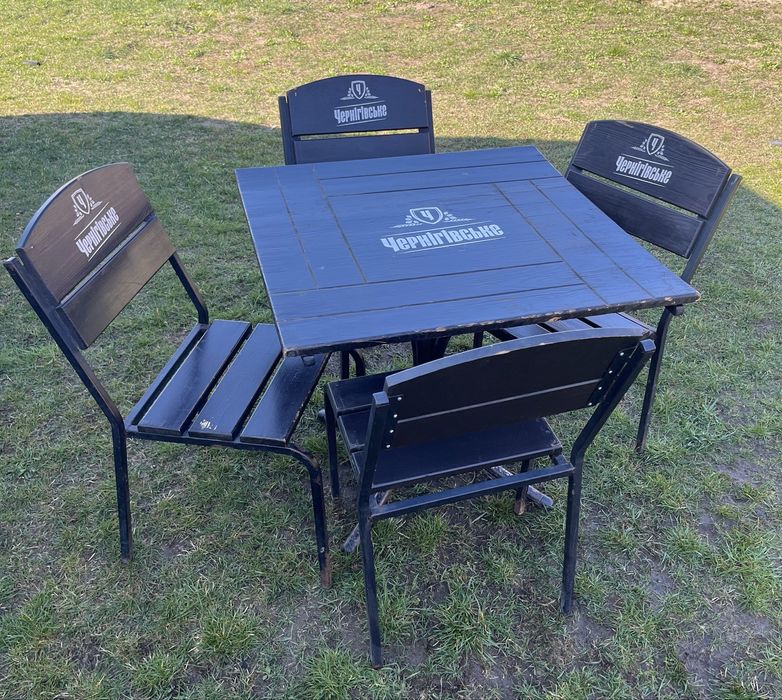 Набір стіл та стільці