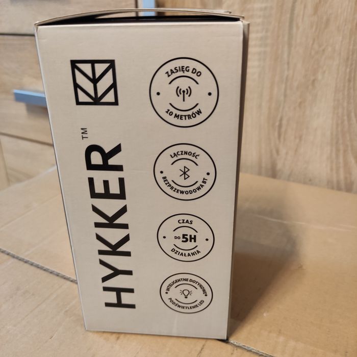 Hykker touch by głośnik bluetooth z lampką