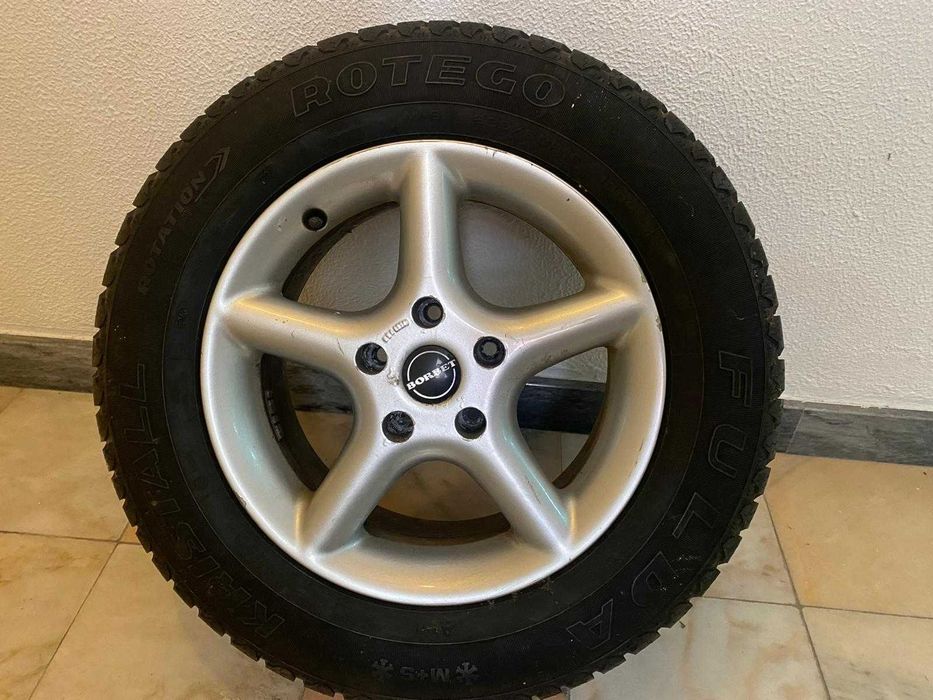 1 Pneu + Jante 235/60 R16 – Compatíveis com Hyundai Santa Fe, Kia Sorento, Honda CR-V e outros SUV