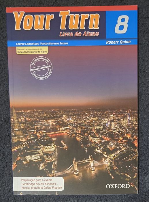 Your Turn 8 - Inglês 8⁰ Ano - Conjunto  3 livros OXFORD + CD