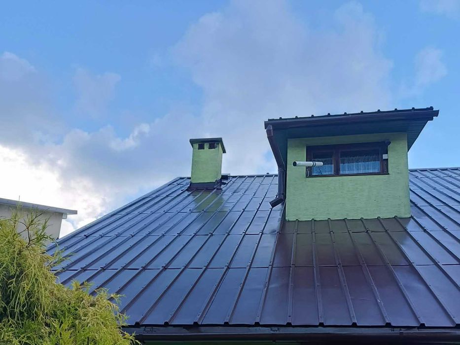 Malowanie dachu, mycie kostki brukowej