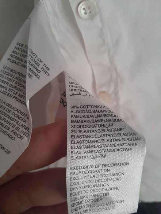 Сорочка жіноча біла стильна Calvin Klein,S