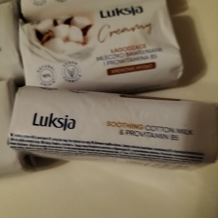 Nowe mydełka w kostce 6 sztuk Luksja