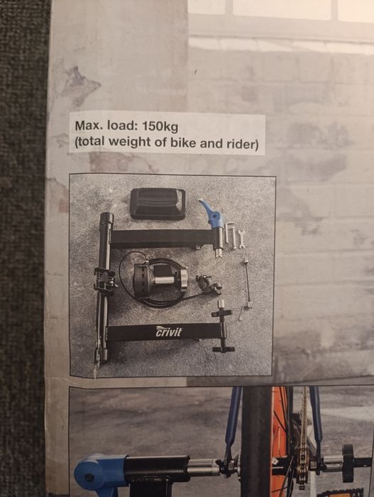 Trenażer rolkowy crivit